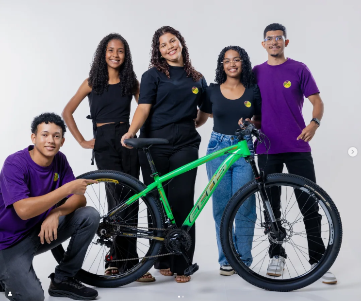 Ação da Bike Malibu